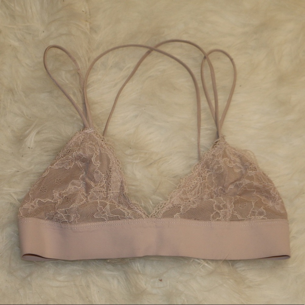 Pink bralette